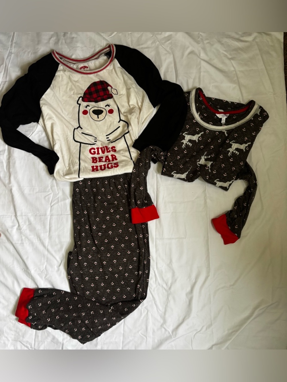 Women’s Secret Treasures Loungewear Bundle in Black/Res/Charcoal Sz 2X